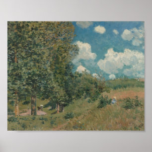 De weg van Versailles naar Saint-Germain (1875) Poster