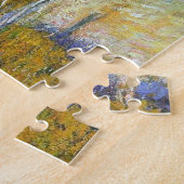 De weg van Vetheuil Monet Fine Art Legpuzzel (Zijkant)