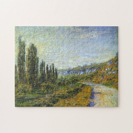 De weg van Vetheuil Monet Fine Art Legpuzzel (Horizontaal)