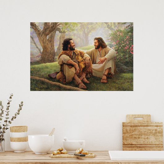 De weg van vreugde poster (Keuken)