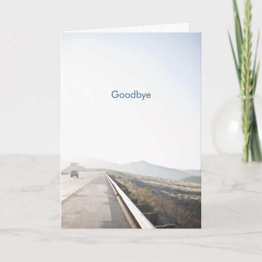 De weg vooruit kaart (Voorkant)