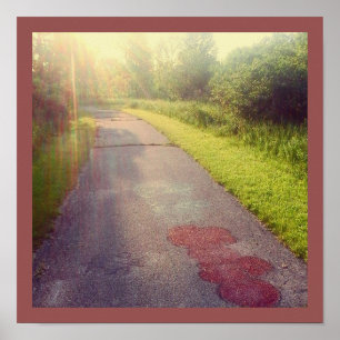 De weg vooruit poster