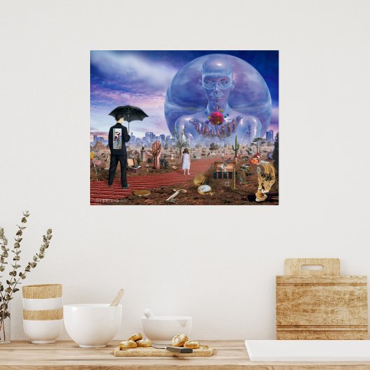 De weg vooruit poster (Keuken)