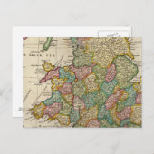 De wegen van Engeland en Wales Briefkaart (Voorkant / Achterkant)