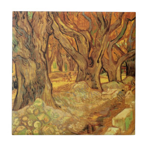 De Wegherstellers door Vincent van Gogh Tegeltje