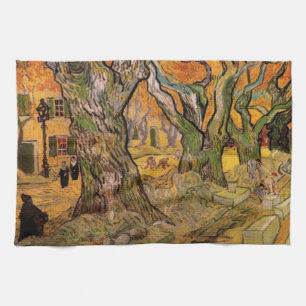 De Wegherstellers door Vincent van Gogh Theedoek