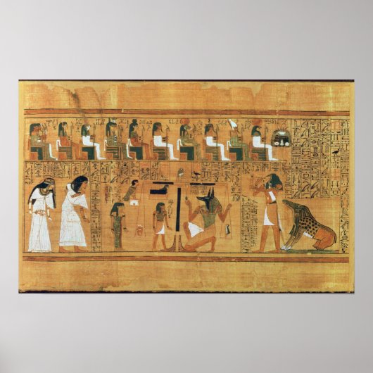 De weging van het hart tegen de veerkracht van poster (Voorkant)