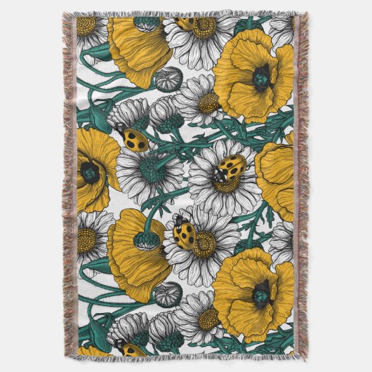 De weide in geel deken (Voorkant Verticaal)