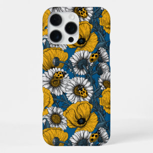 De weide in geel en blauw iPhone 16 pro max hoesje