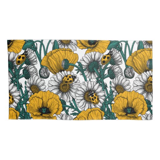 De weide in geel kussensloop (Achterkant-Rechts)