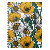 De weide in geel notitieboek (Voorkant)