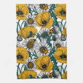 De weide in geel theedoek (Verticaal)