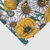 De weide in geel tissuepapier (Detail)