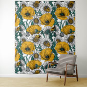 De weide in geel wandkleed (In situ)