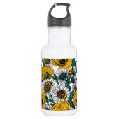 De weide in geel waterfles  (Voorkant)