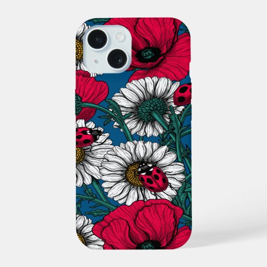 De weide iPhone 15 case (Achterkant)