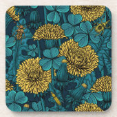 De weide is geel en blauw bier onderzetter (Voorkant)