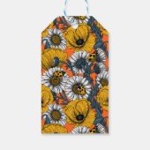 De weide is geel en blauw cadeaulabel (Achterkant)