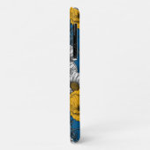 De weide is geel en blauw Case-Mate iPhone case (Achterkant/links)