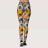De weide is geel en blauw leggings (Achterkant)