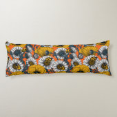 De weide is geel en blauw lichaamskussen (Achterkant)