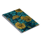 De weide is geel en blauw notitieboek (Rechterzijde)