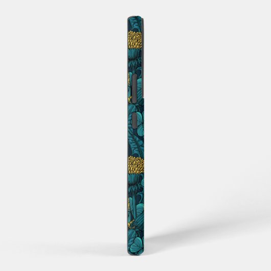 De weide is geel en blauw samsung galaxy hoesje (Rechterkant)