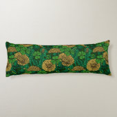 De weide is groen en geel lichaamskussen (Achterkant)