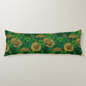 De weide is groen en geel lichaamskussen (Voorkant)