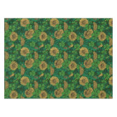 De weide is groen en geel tafelkleed (Voorkant (Horizontaal))