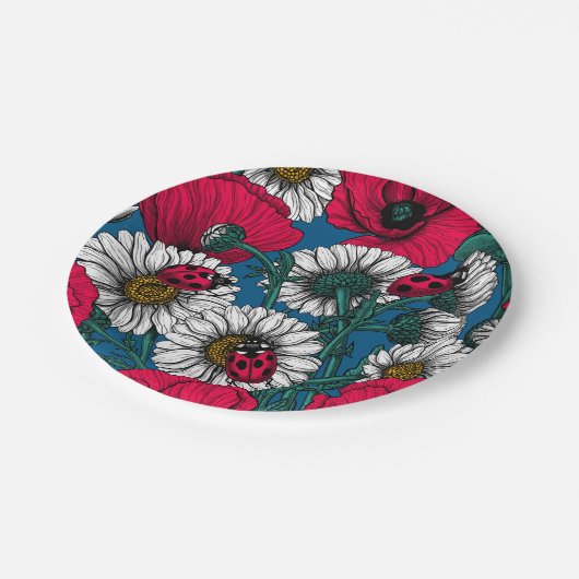 De weide papieren bordje (Gekanteld)