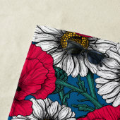 De weide strandlaken (In situ)