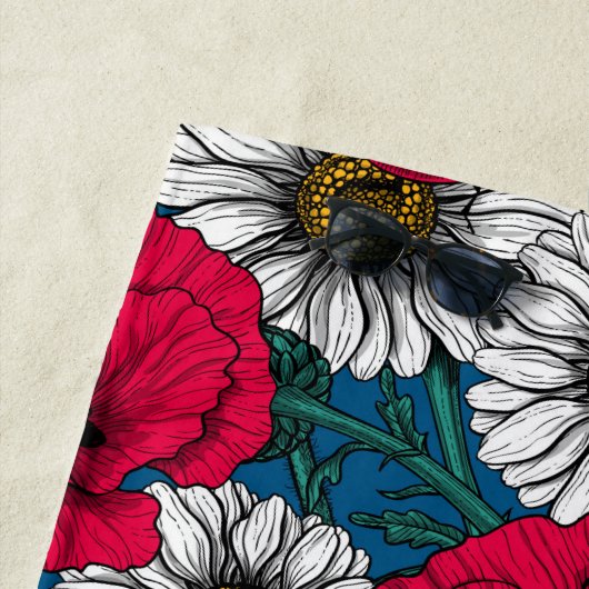 De weide strandlaken (In situ)