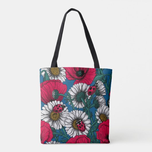 De weide tote bag (Achterkant)