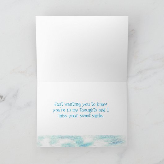 De Weide van de Bloem van de Zomer van drie Kaart (Binnen)