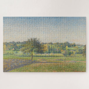 De weide van Éragny door Camille Pissarro Legpuzzel
