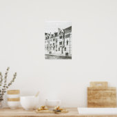 De weidegebouwen, de Christuskerk, Oxford Poster (Keuken)