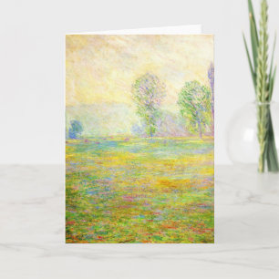 De Weiden van Monet bij Wenskaart Giverny Kaart