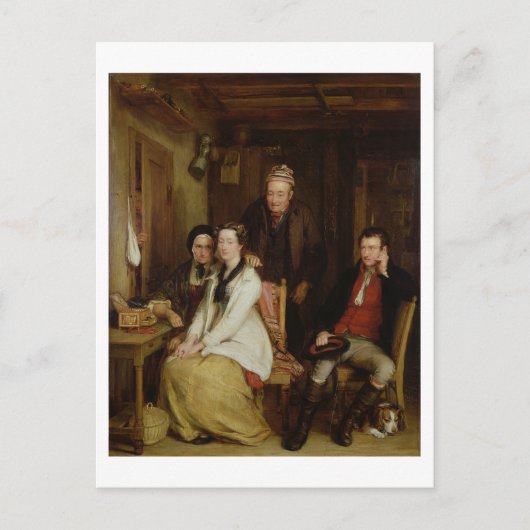 De weigering van Burn's Duncan Briefkaart (Voorkant)