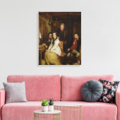 De weigering van Burn's Duncan Canvas Afdruk (Insitu (Woonkamer))