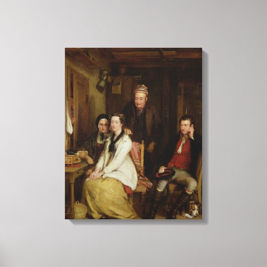 De weigering van Burn's Duncan Canvas Afdruk (Voorkant)