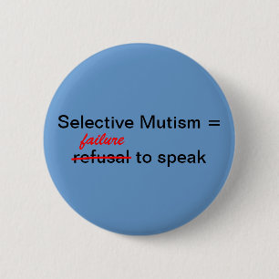 De Weigering van de mislukking niet Ronde Button 5,7 Cm
