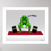 De Weightlifter Poster (Voorkant)