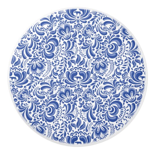 DE WEIMARANER EN DE BEENKNOB VAN DE KNOB VAN DE KR KERAMISCHE KNOP (Voorkant)