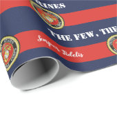 De weinigen, de dappere mariniers cadeaupapier (Rol Hoek)