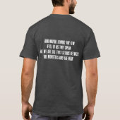 De weinigen herinneren t-shirt (Achterkant)