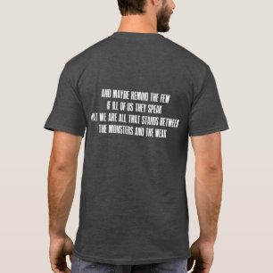 De weinigen herinneren t-shirt