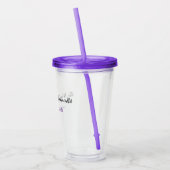 De wekelijkse Whatchamacallit Acryl Drinkbeker (Links)