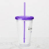 De wekelijkse Whatchamacallit Acryl Drinkbeker (Rechts)