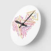 De welkom Klok van de Muur van het Hart (vele (Hoek)